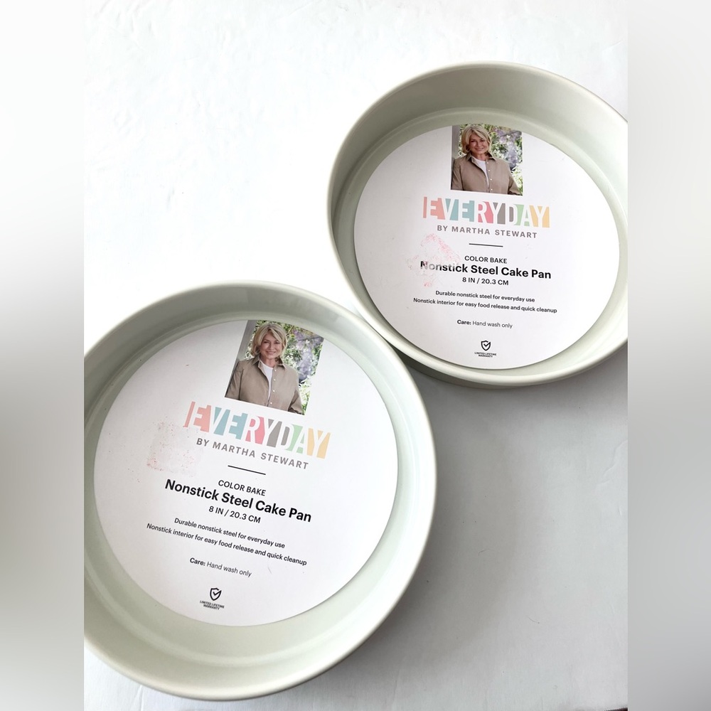 Martha Stewart 8” Cake Pans